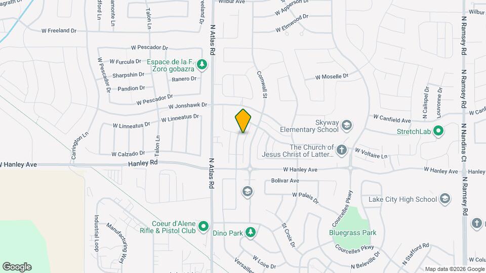 6618 N Descartes Dr Map and Location Details