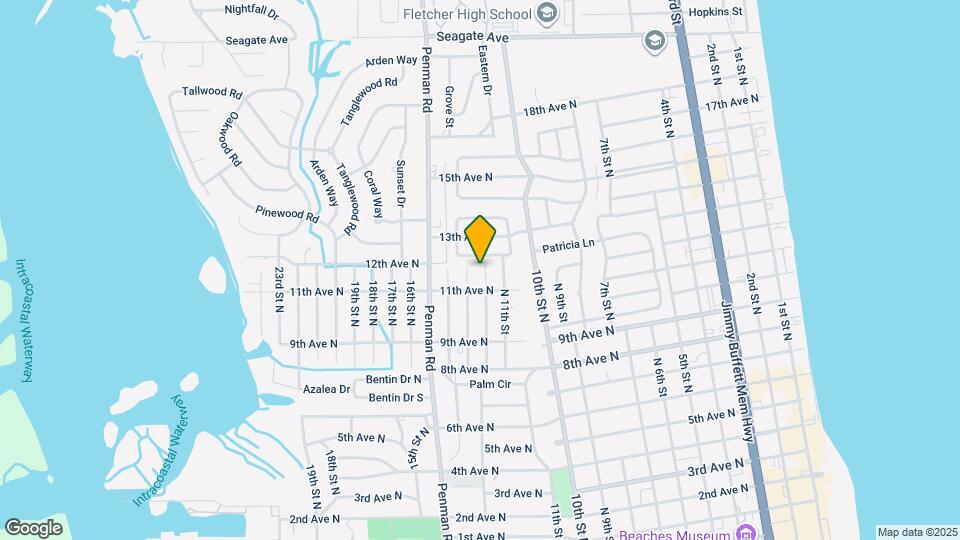 1276 12th St N Map and Location Details