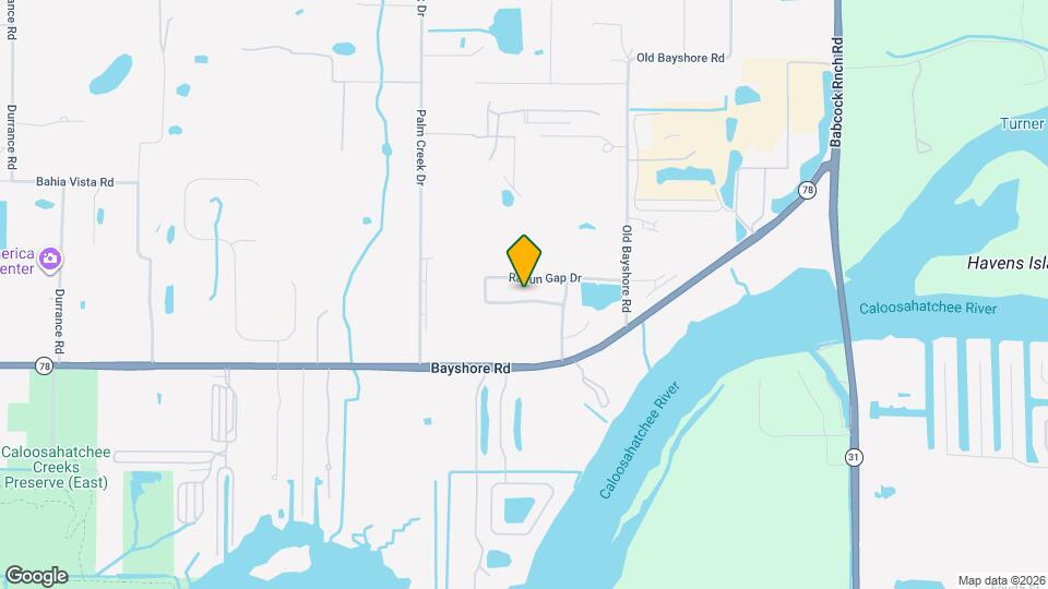 11281 Chattahoochee Dr, Unit 1 Mapa y Detalles de la Ubicación