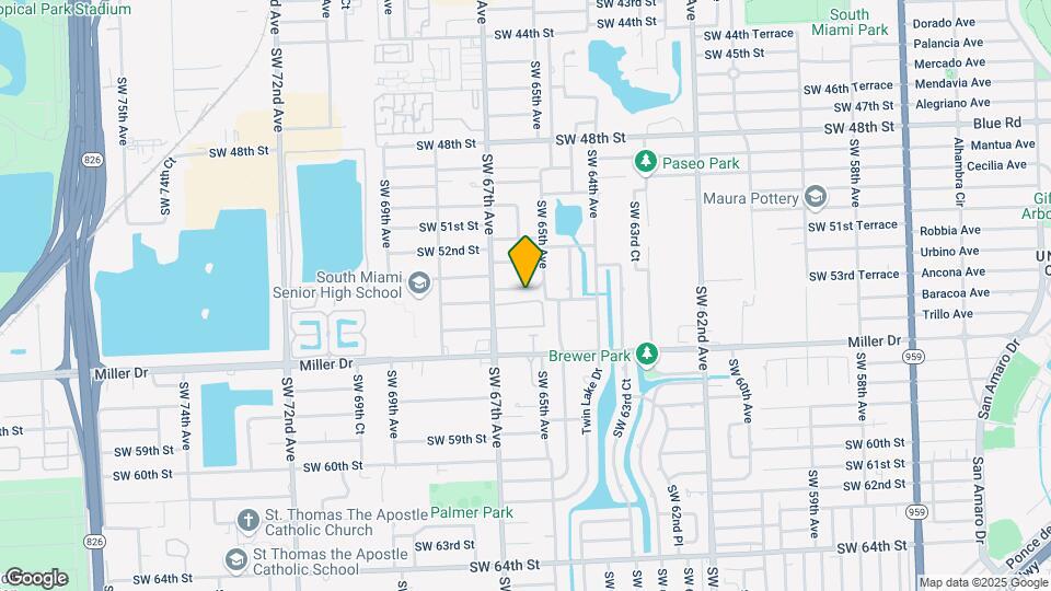 6550 SW 53rd Terrace Map and Location Details