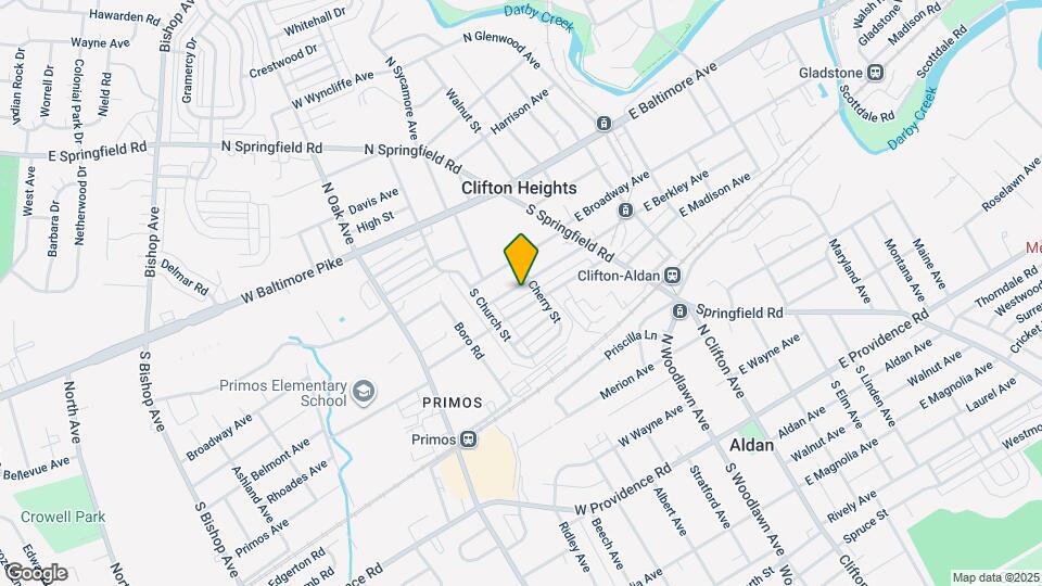 116 W Berkley Ave Map and Location Details