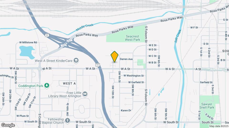 1310 SW 10th St Map and Location Details