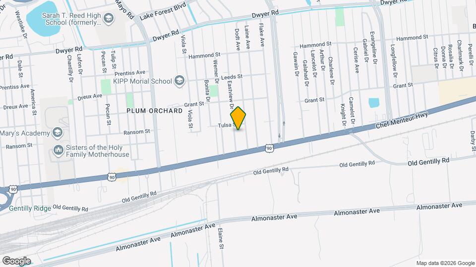 4921 Eastview Dr Map and Location Details