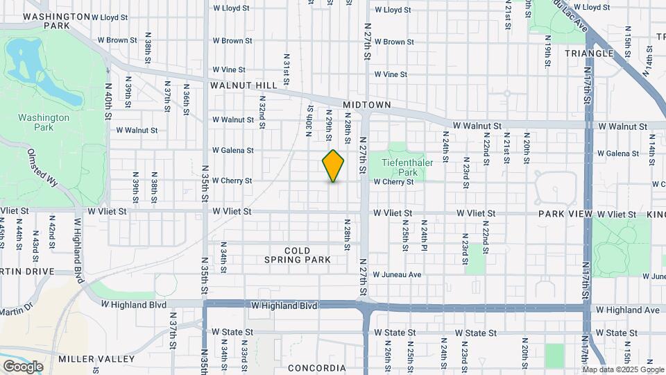 1452 N 29th St Map and Location Details