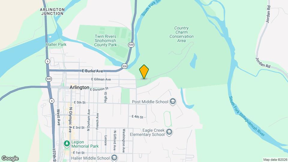 8319 E Gilman Ave Mapa y Detalles de la Ubicación