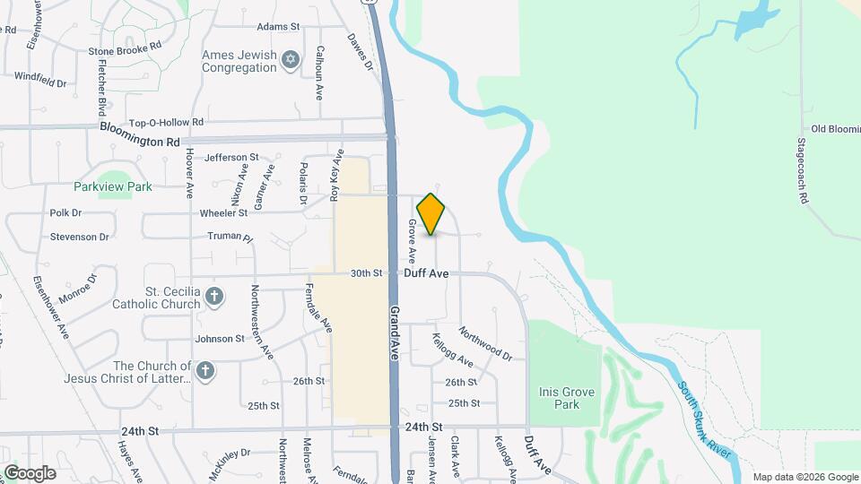 3015 Kellogg Ave Map and Location Details