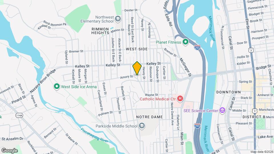 Notre Dame Properties Map and Location Details