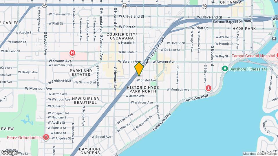 1903 W Bristol Ave Map and Location Details