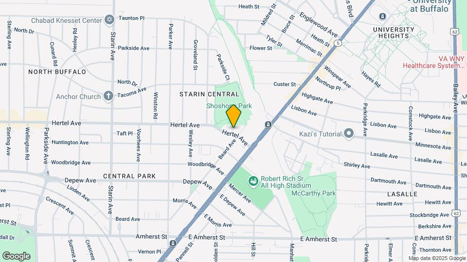 2026 Hertel Ave Map and Location Details