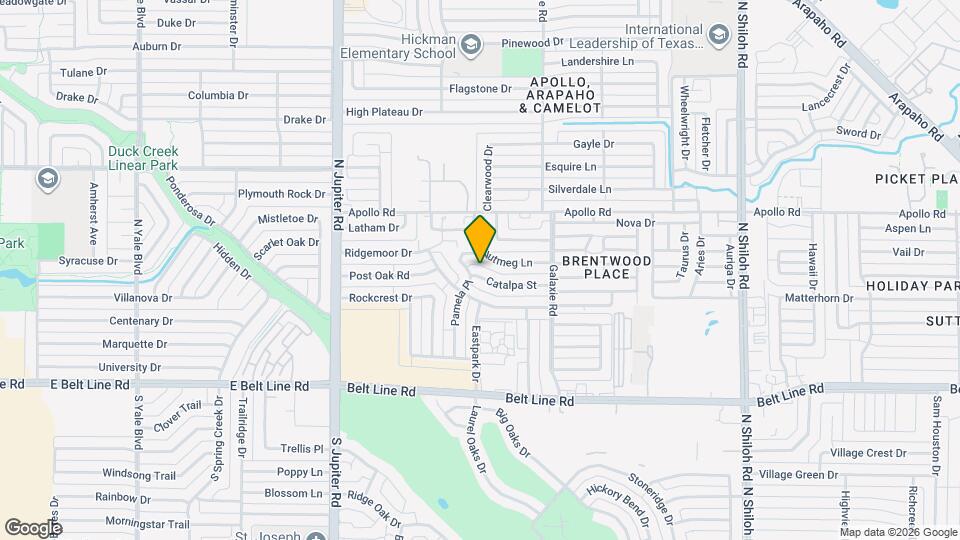 3213 Catalpa St Map and Location Details