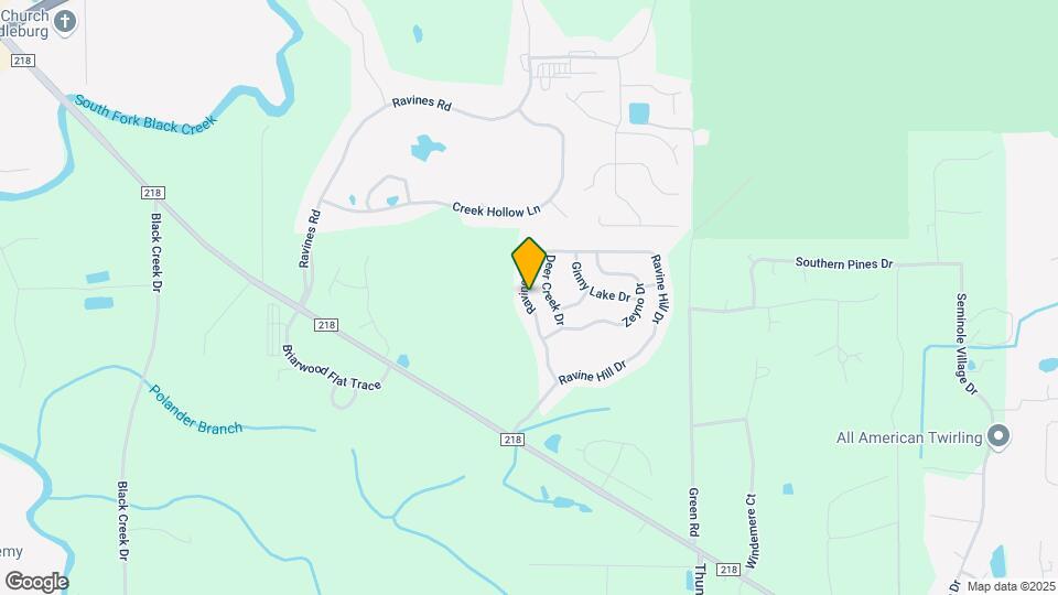 2921 Ravine Hill Dr Map and Location Details