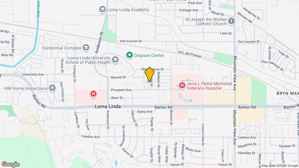 11170 Poplar St Map and Location Details