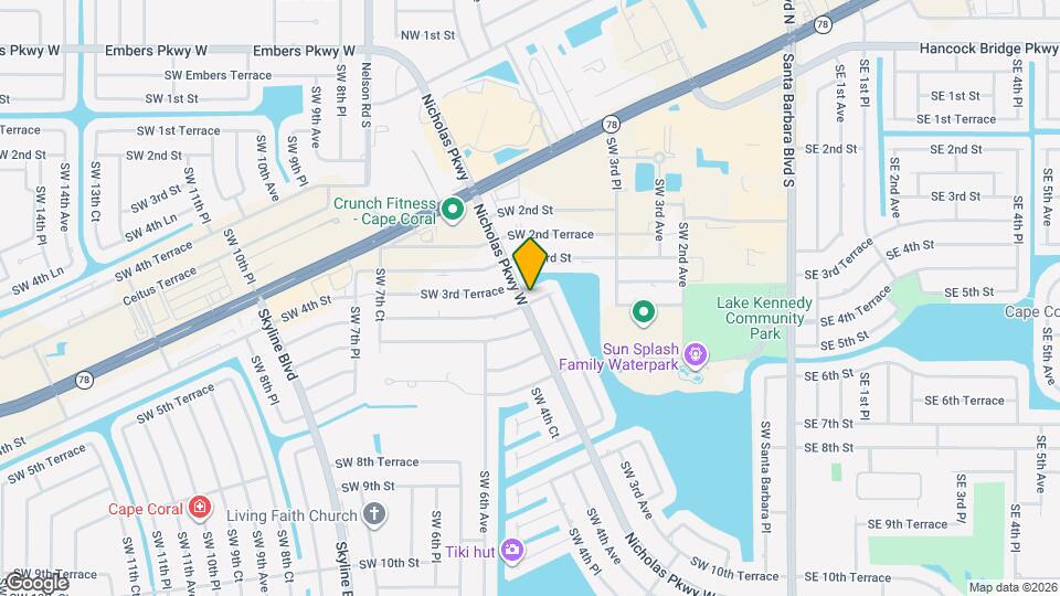 419 SW 4th St Map and Location Details