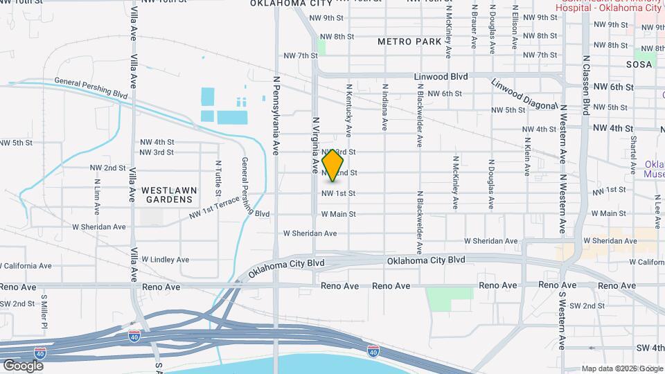 1719 NW 1st St Map and Location Details