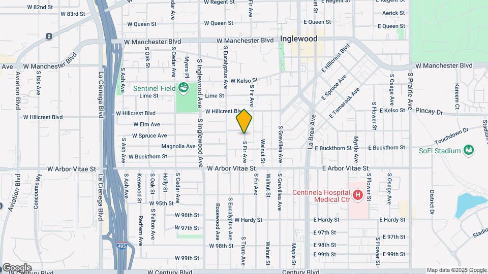 711 Fir Ave Mapa y Detalles de la Ubicación
