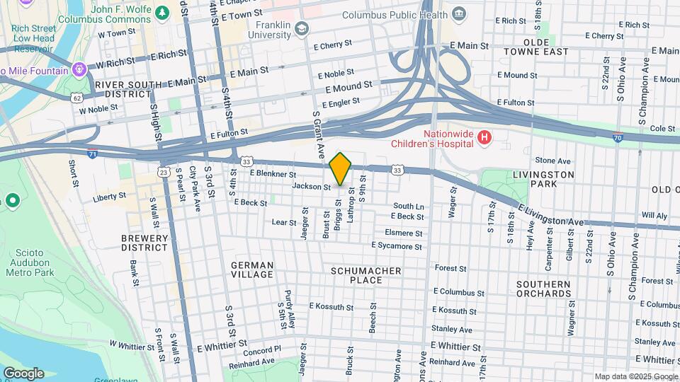 588 Briggs St Mapa y Detalles de la Ubicación