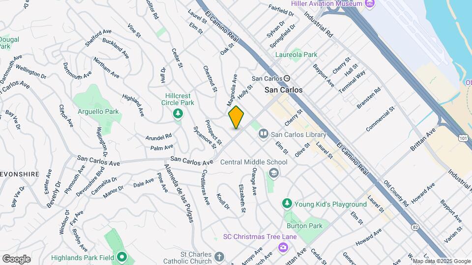 1536 San Carlos Ave Map and Location Details