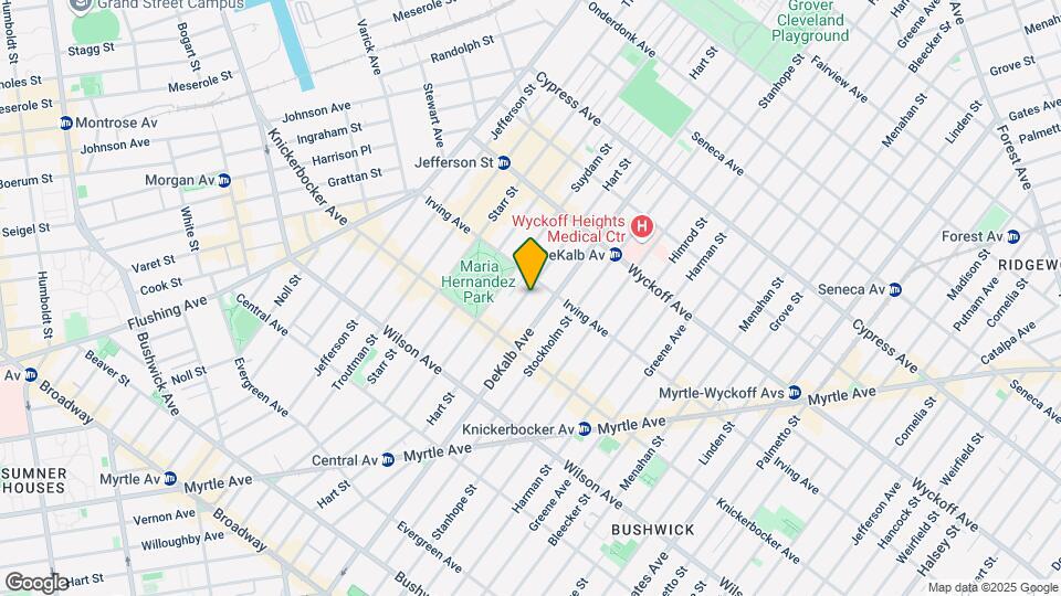 870 Hart St Mapa y Detalles de la Ubicación