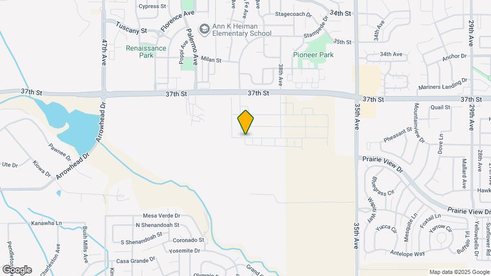 3904 Pinnacles Ct Mapa y Detalles de la Ubicación