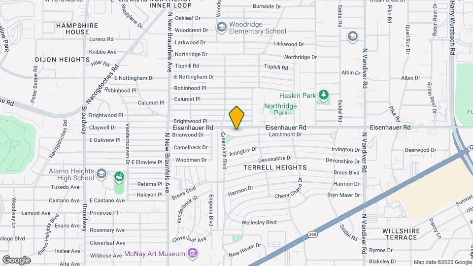 127 Larchmont Dr Map and Location Details