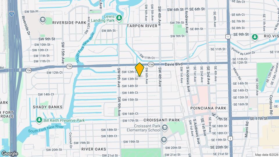 713 SW 13th St Mapa y Detalles de la Ubicación