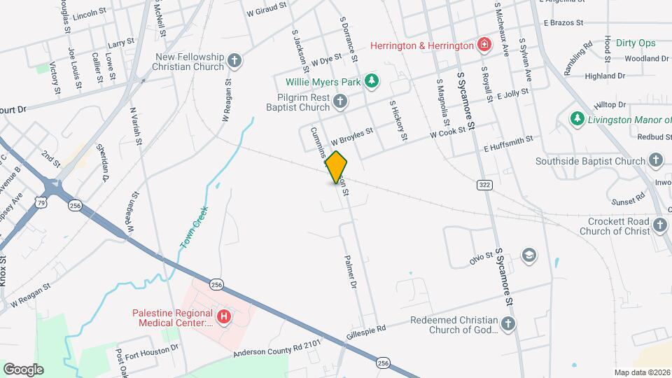 1321 Cummins St, Unit 2 Mapa y Detalles de la Ubicación