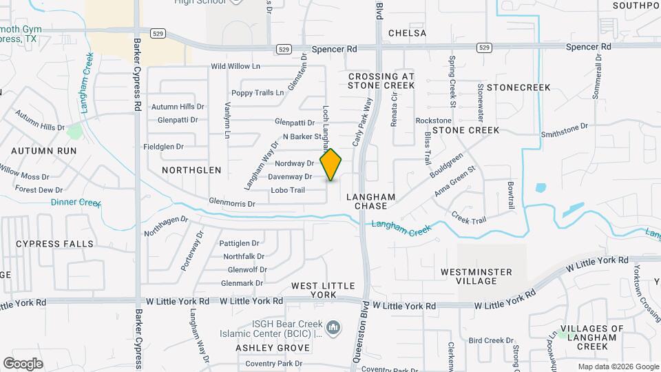 6524 Loch Langham Dr Map and Location Details