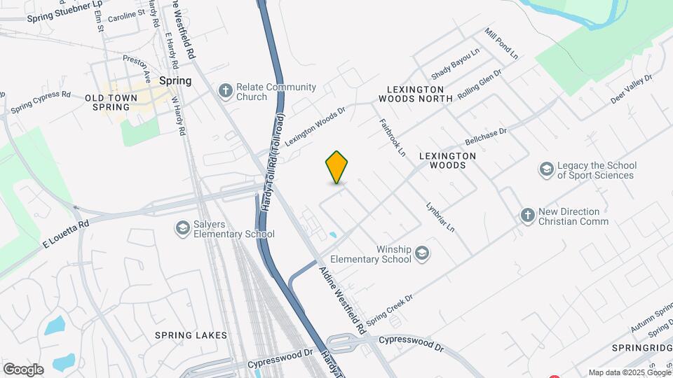 2027 Whispering Springs Dr Map and Location Details