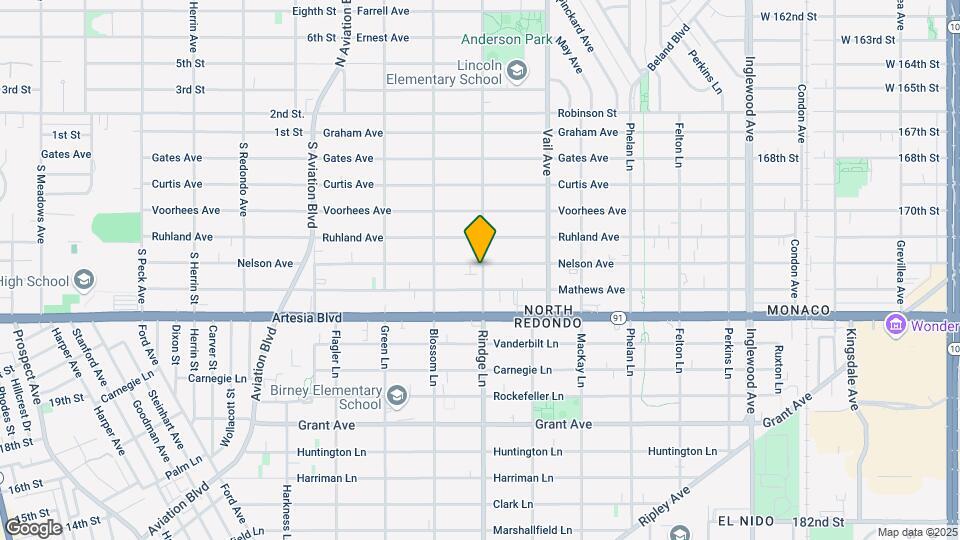 2111 Rindge Ln Mapa y Detalles de la Ubicación