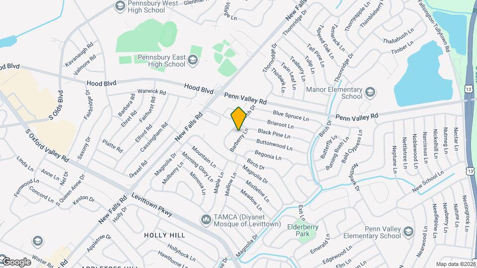 21 Barberry Ln Mapa y Detalles de la Ubicación