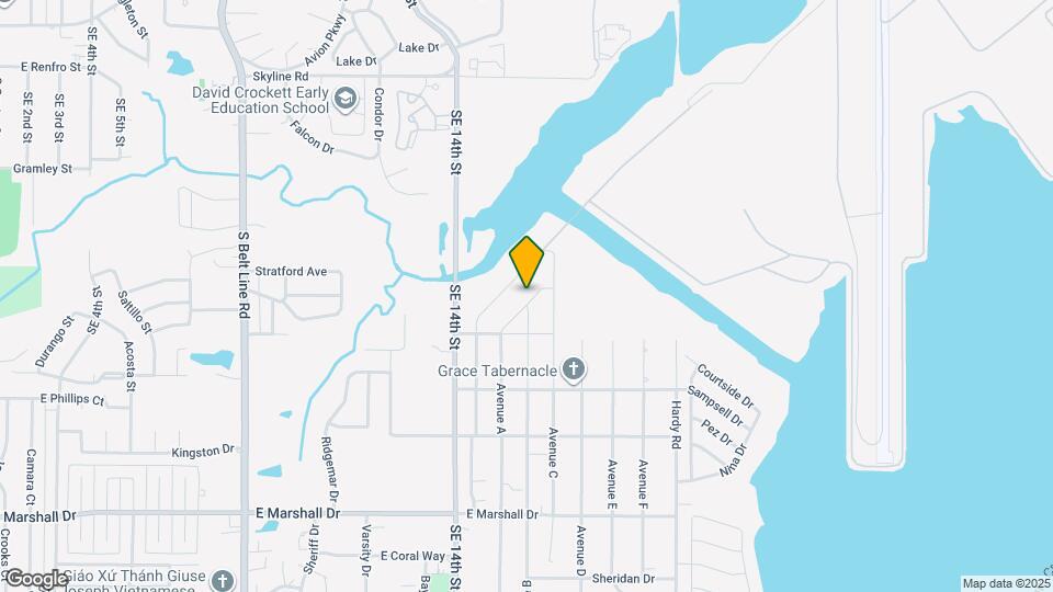 1413 Avenue A Map and Location Details