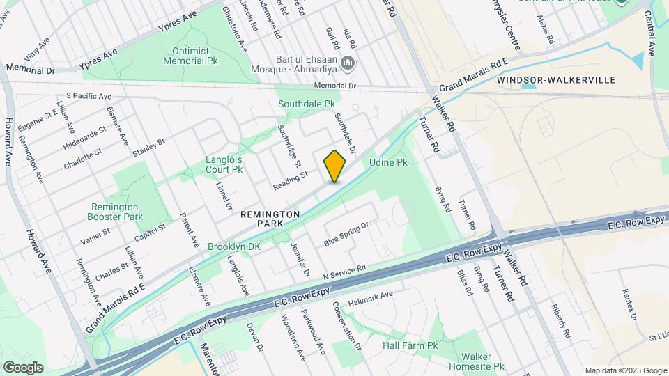 1665 Grand Marais Rd E Map and Location Details