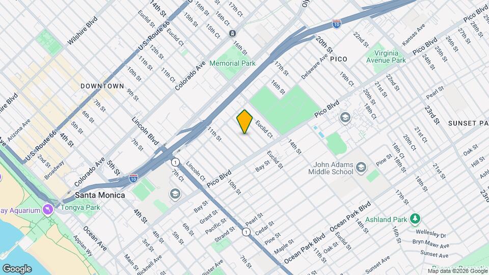 1853 12th St Mapa y Detalles de la Ubicación