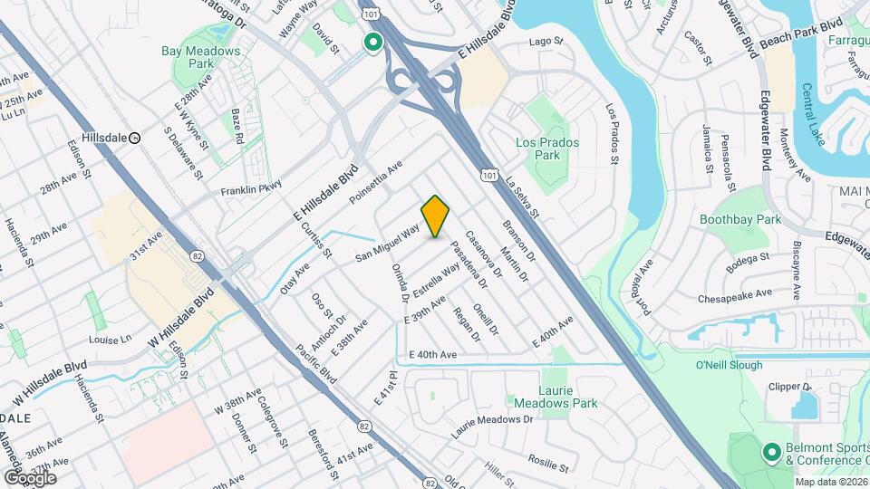 316 Cupertino Way Map and Location Details