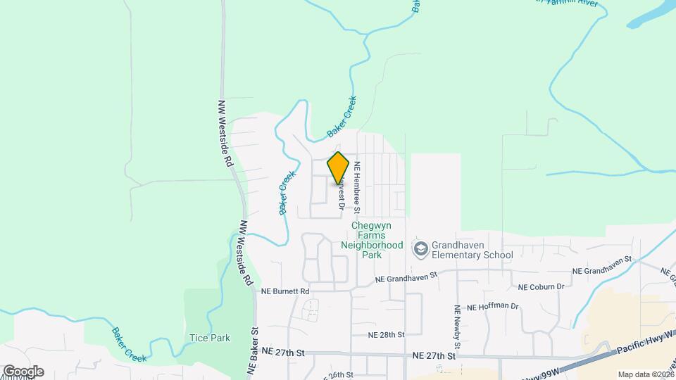3579 NE Harvest Dr Map and Location Details