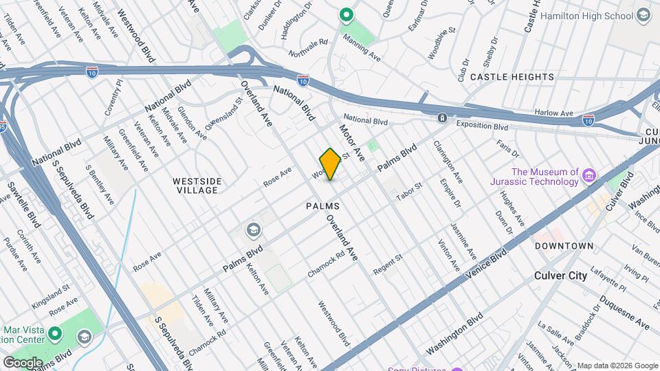3437 Keystone Av Map and Location Details