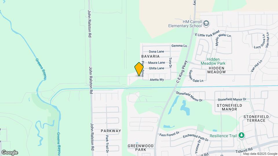 12154 Pia Drive Map and Location Details