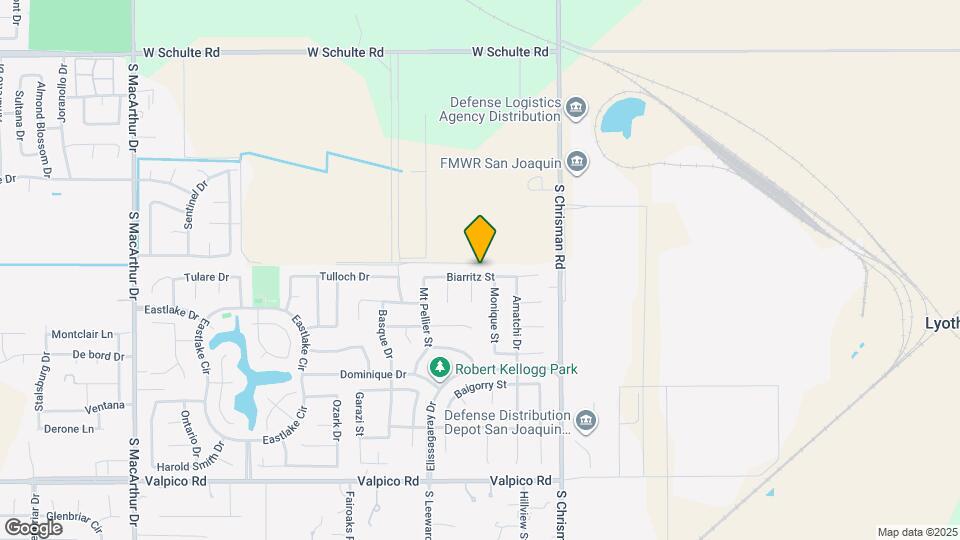 1541 Biarritz St Map and Location Details