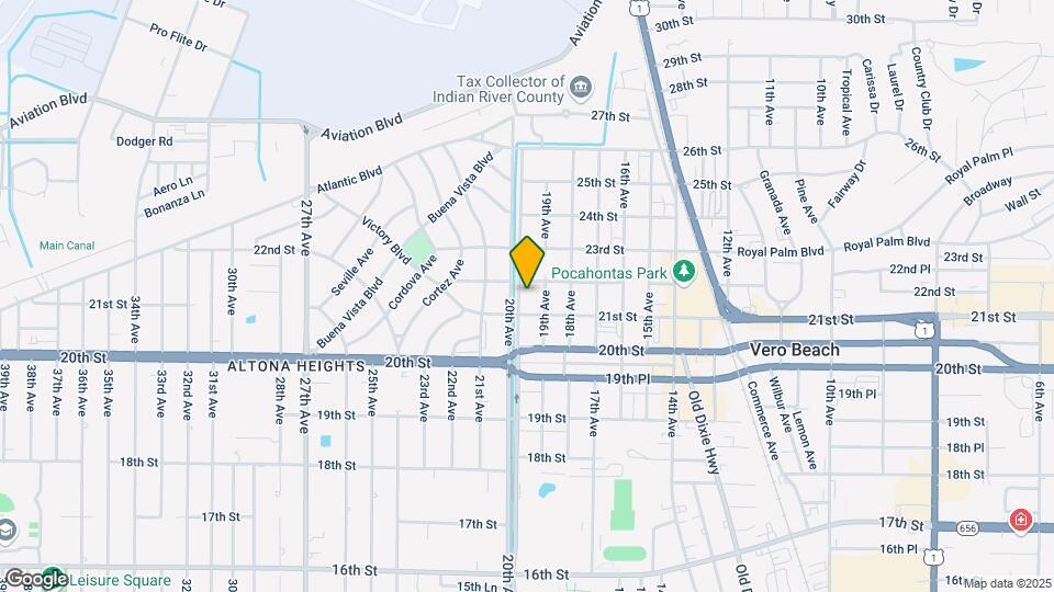 2138 20th Ave Map and Location Details
