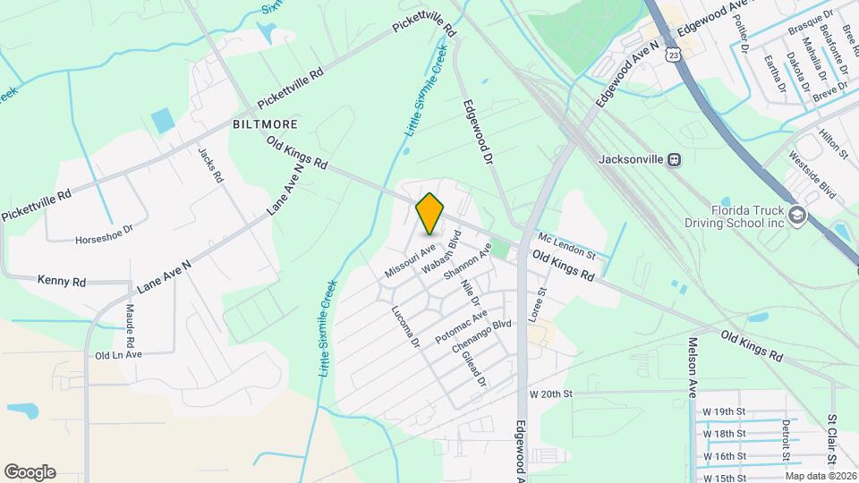 5215 Missouri Ave Map and Location Details