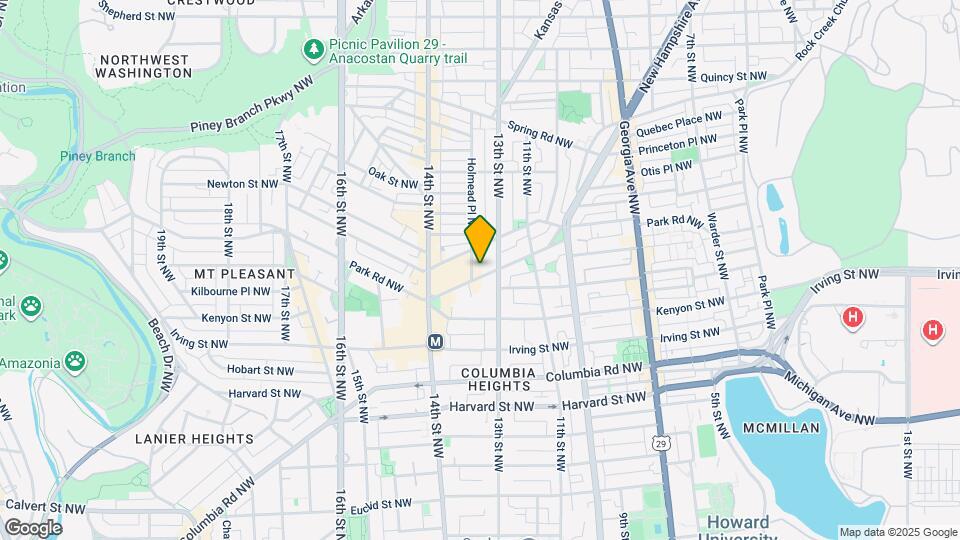 1319 Park Rd NW Map and Location Details
