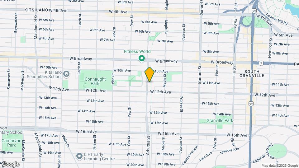 2738 Arbutus St Map and Location Details