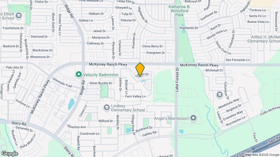 5432 Mesquite Dr Map and Location Details