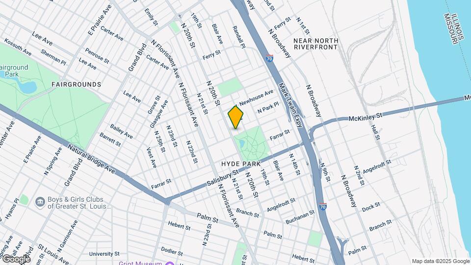 1923 Bremen Ave Map and Location Details
