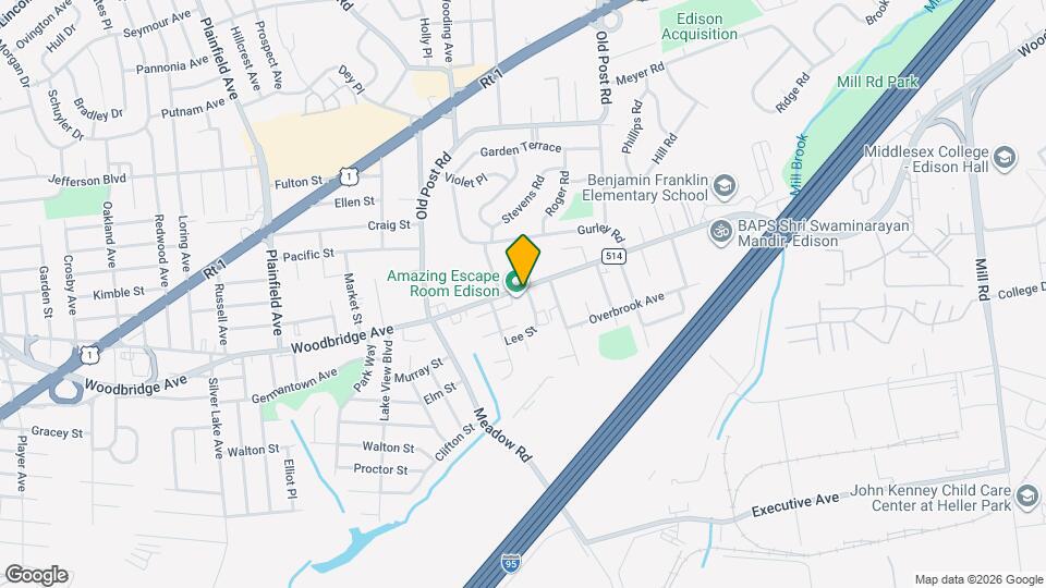 2304 Woodbridge Ave Map and Location Details