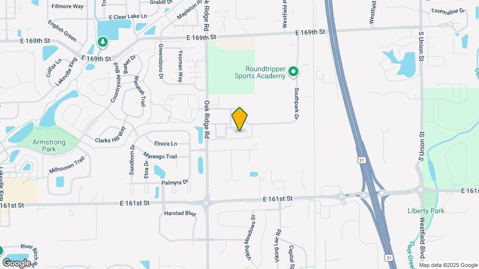 16317 Meadowlands Ct Map and Location Details