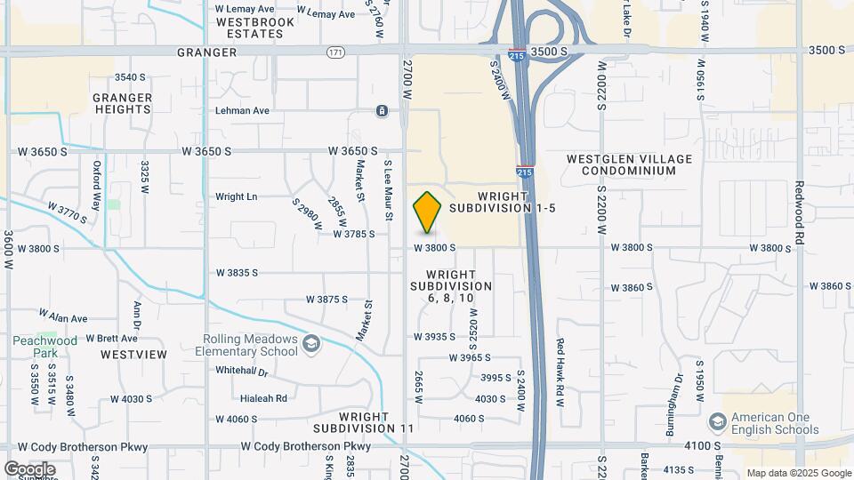 2640 W 3800 S Map and Location Details