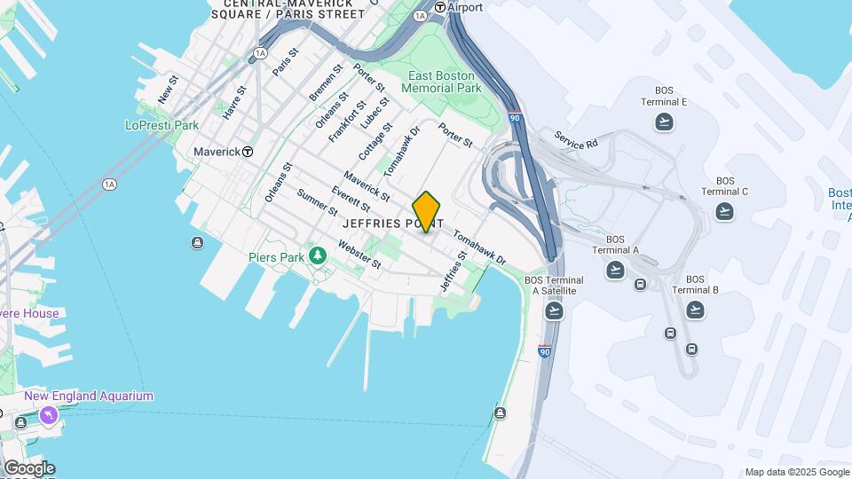 210 Everett St, Unit 3 Map and Location Details