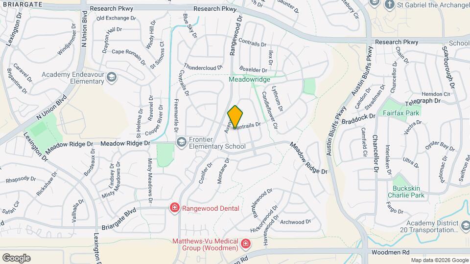 8050 Butterweed Dr Map and Location Details