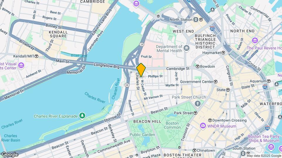 76 W Cedar St Mapa y Detalles de la Ubicación